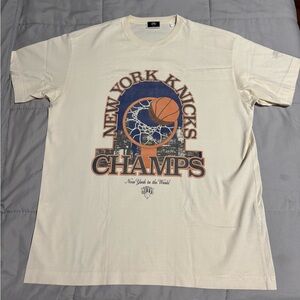 Kith for the New York Knicks Champions Vintage Tee